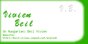 vivien beil business card